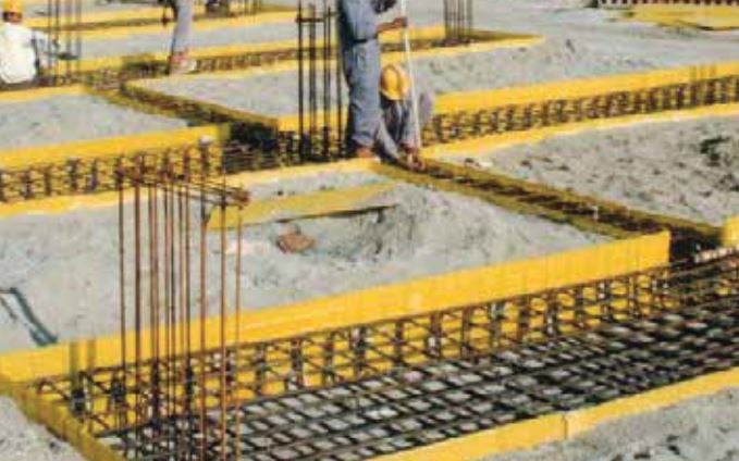 flat sheet sacrificial formwork